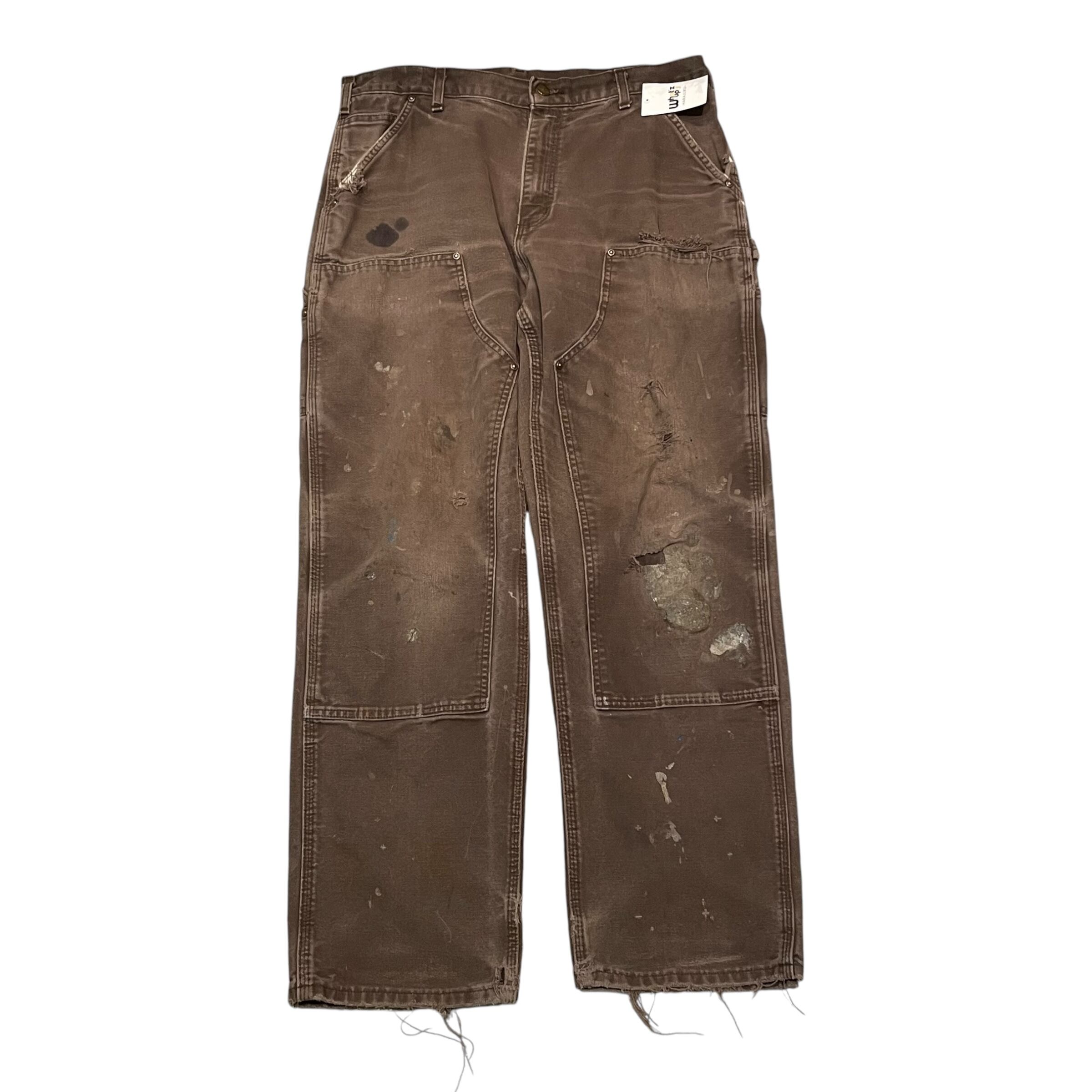 ⑩2015s Carhartt double knee "brown" pants