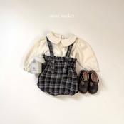 ミミマーケット / mimimarket / キャロルバルーンサロペット / 韓国子供服 / キッズ / 26winter〖取寄〗*S~L*