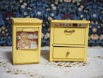 山吹イエローの木製キッチン家具5点セット 画像6