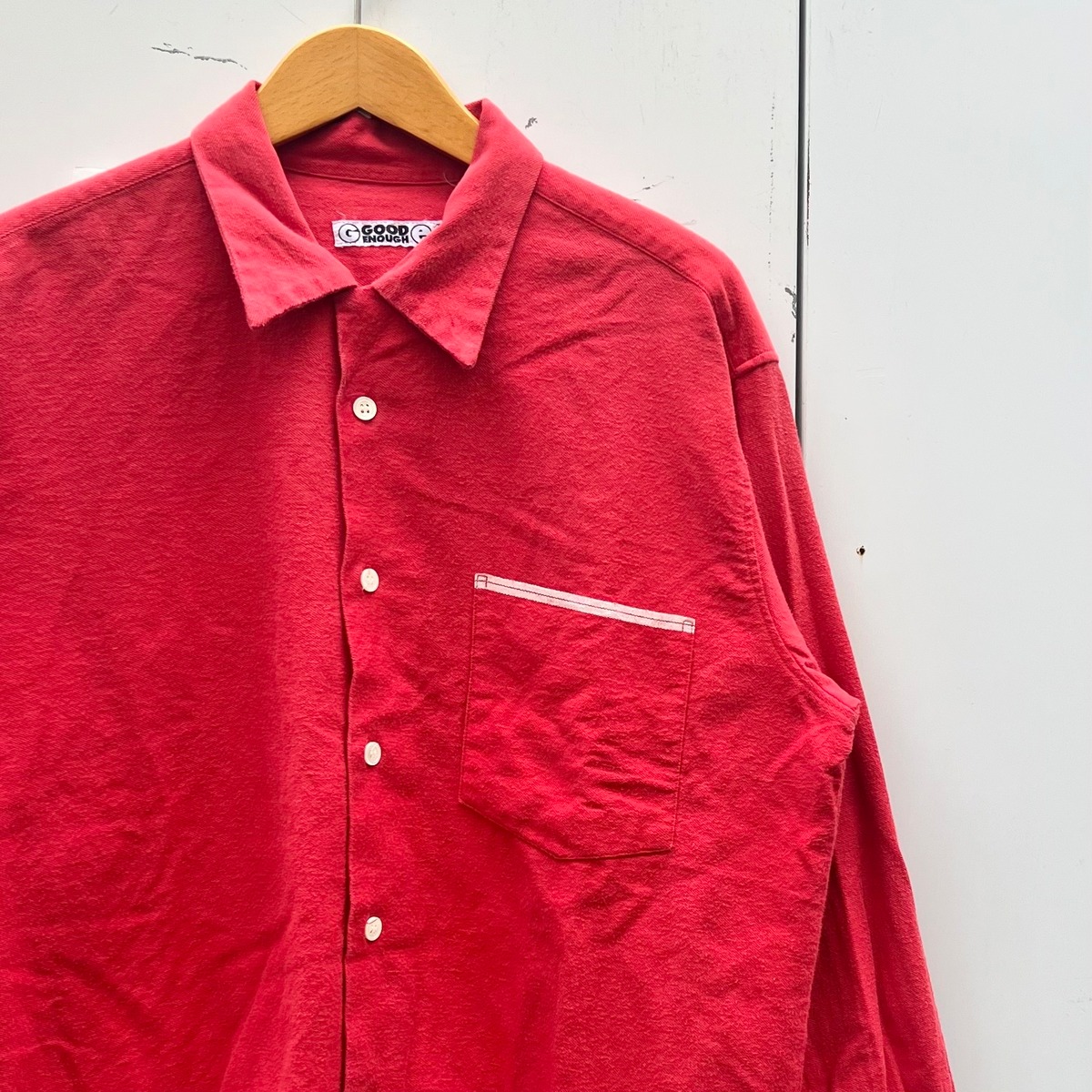 GOOD ENOUGH/グッドイナフ ネルシャツ 90年代 Made in JAPAN (USED 