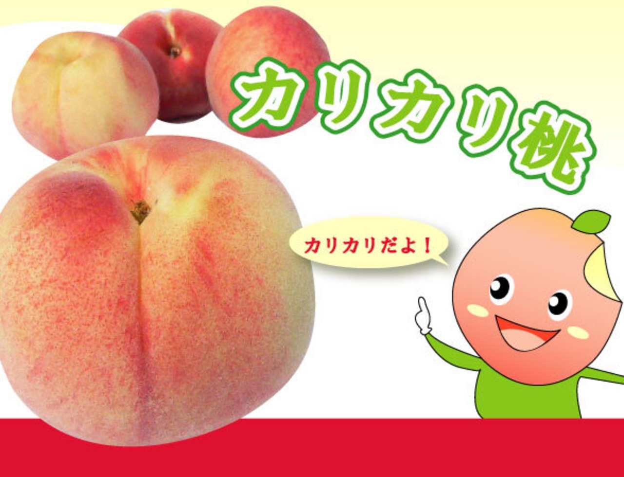 カリカリ桃（はやもぎ） 【3kg箱　7月上旬～中旬頃　出荷クール便】・画像2