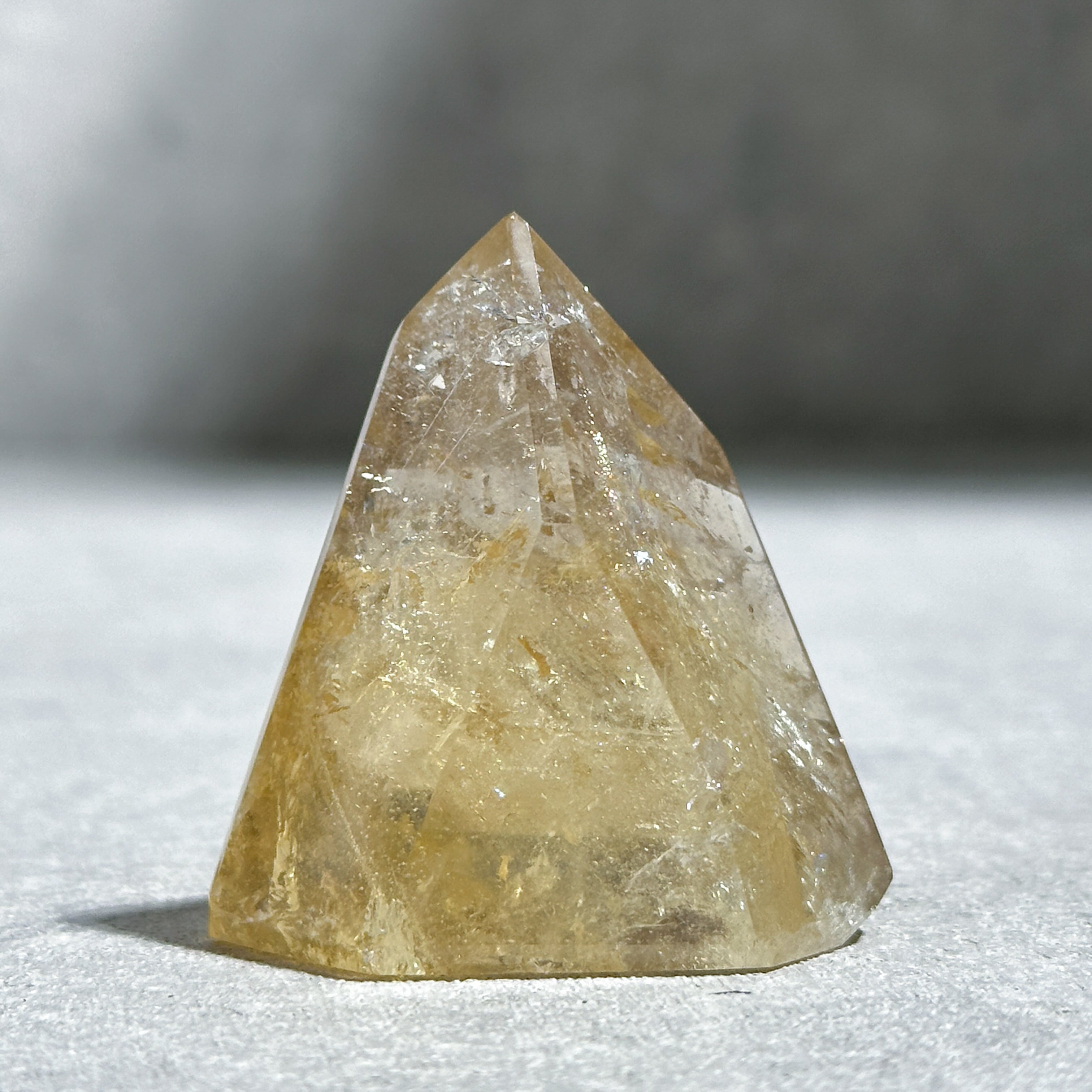 虹◎シトリン(黄水晶) フリーフォーム63◇ Citrine ◇ 天然石・鉱物・パワーストーン