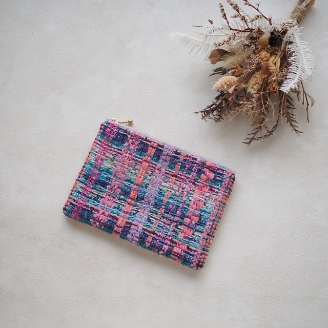 Simon Tweed mini ポーチ