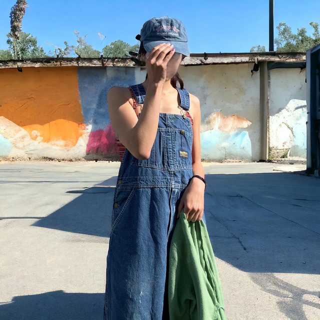 【LADIES】60s OshKosh overall 34×30/made in usa