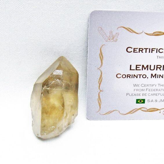 レムリアンシード スモーキークォーツ 原石 ブラジル ミナスジェライス州 コリント産 一点物 171-7447