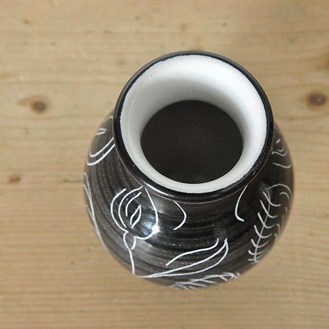 英国ビンテージ Crich pottery フラワーベース 花瓶 Denby Denby Pottery Flower Vase / デンビー ポタリー フラワーベース