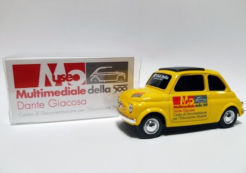 FIAT 500 CLUB ITALIA オリジナルミニカー 【1/43／イエロー】