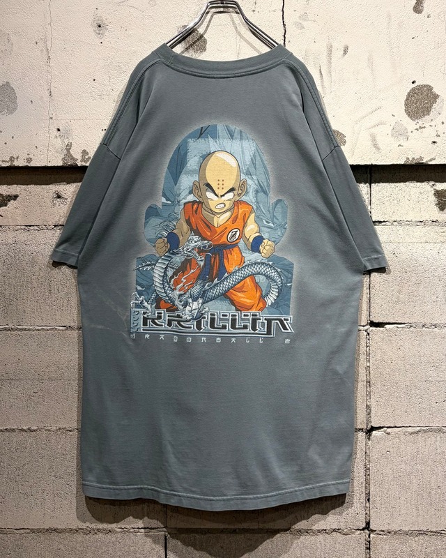 【Caka otto】00's “DRAGON BALL Z” “KRILLIN” Special Loose T-Shirt