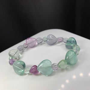 ハートフローライトデザインブレスレット