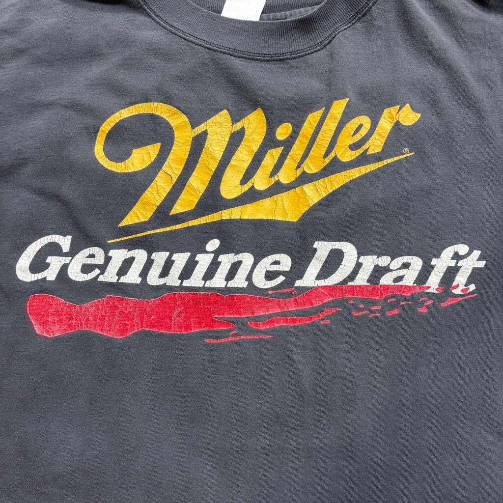 90's Miller ビール Tシャツ アメカジ 古着 アメリカ古着 都内