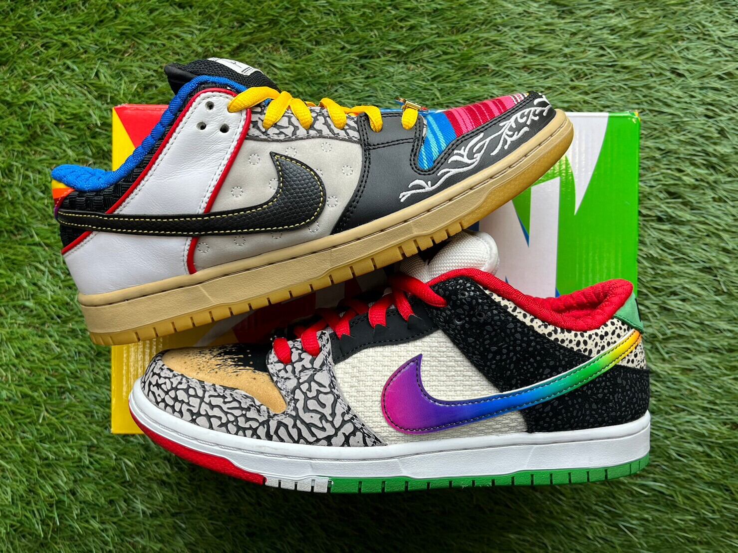 NIKE SB DUNK LOW PRO QS WHAT THE P-ROD CZ2239-600 26.5cm 63004 