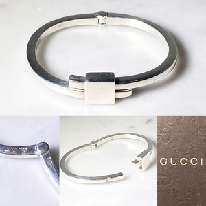 GUCCI silver wrap bracelet