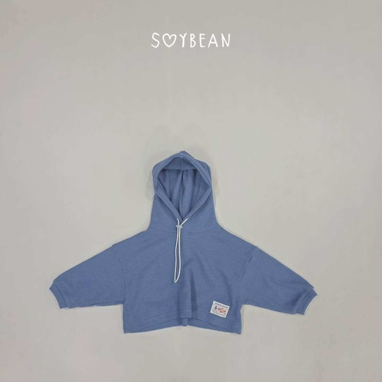 【取寄】SOYBEAN ワッフルストリングフードTシャツ|秋服|韓国子供服| 26/AT