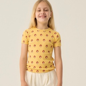 The Campamento Ladybug AOP Tee【2-8Y】Yellow