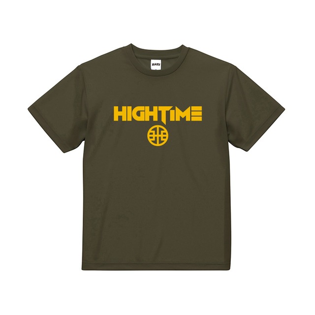 HAZY  HIGH TIME Tee_1 ( Khaki / Mustard )