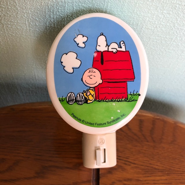 GE Peanuts Snoopy Night Light/ ナイトライト GE社製 スヌーピー 