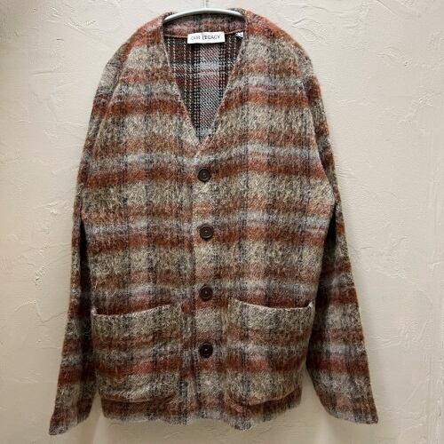 OUR LEGACY アワーレガシー 22AW AMENT CHECK MOHAIR CARDIGAN  