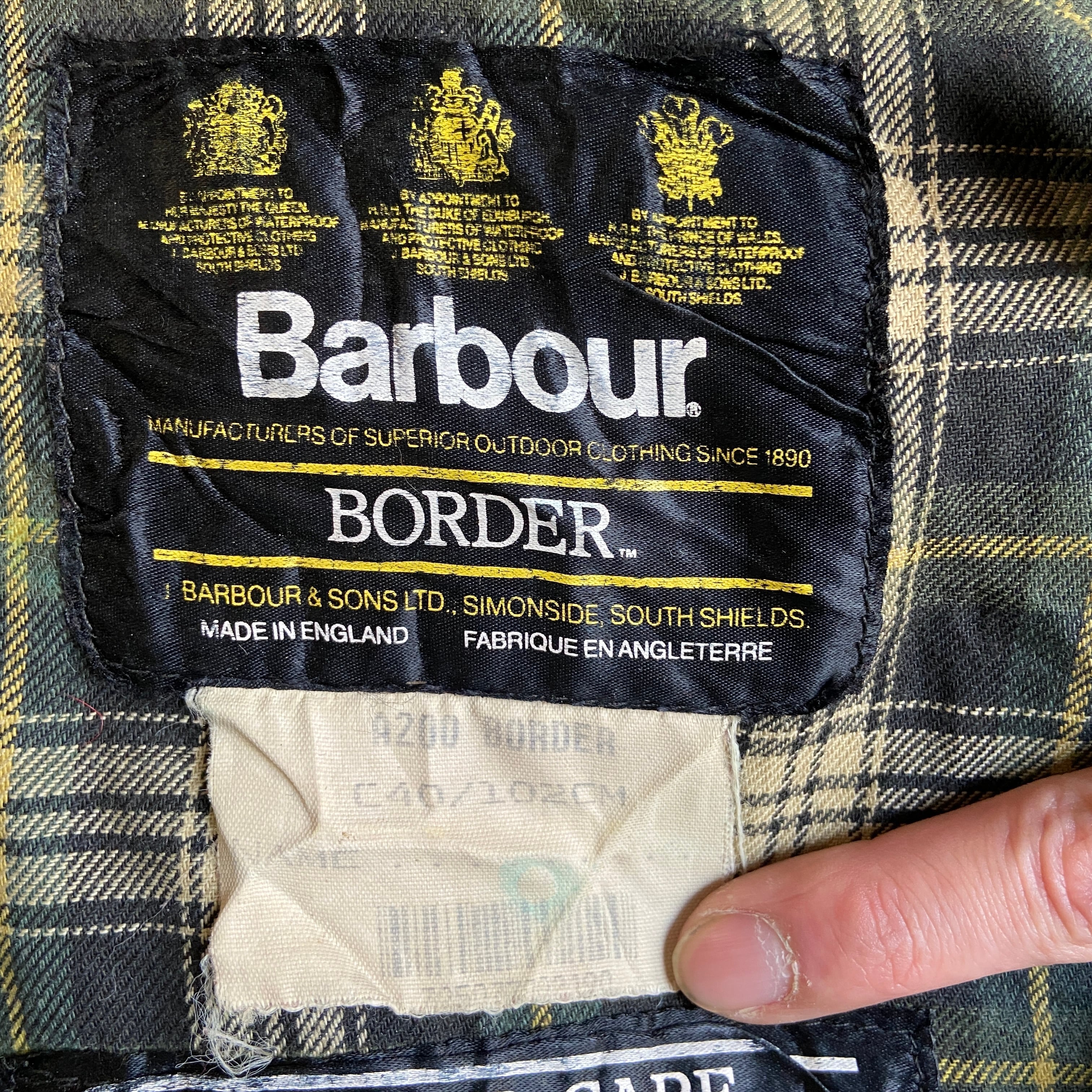 Barbour border C40