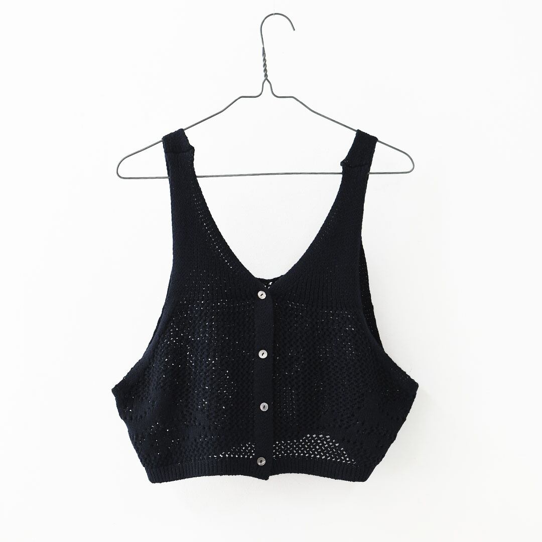 MidiUmi [ミディウミ] 2way needle work vest [1-720102] 2wayニードル