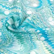 「雪明かり」〜洗えるきもの（シルジェリー）〜