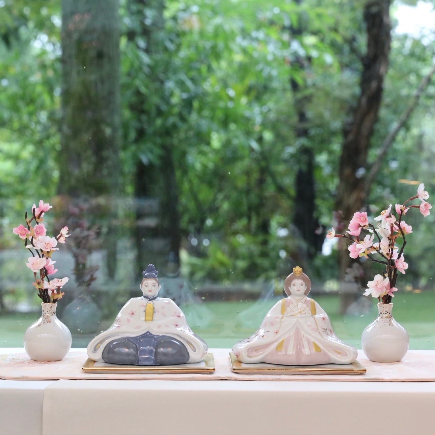 雛人形　畳台　春日野　25号 2027 STYLE 雛人形 collection 「桜日和」 | STYLE