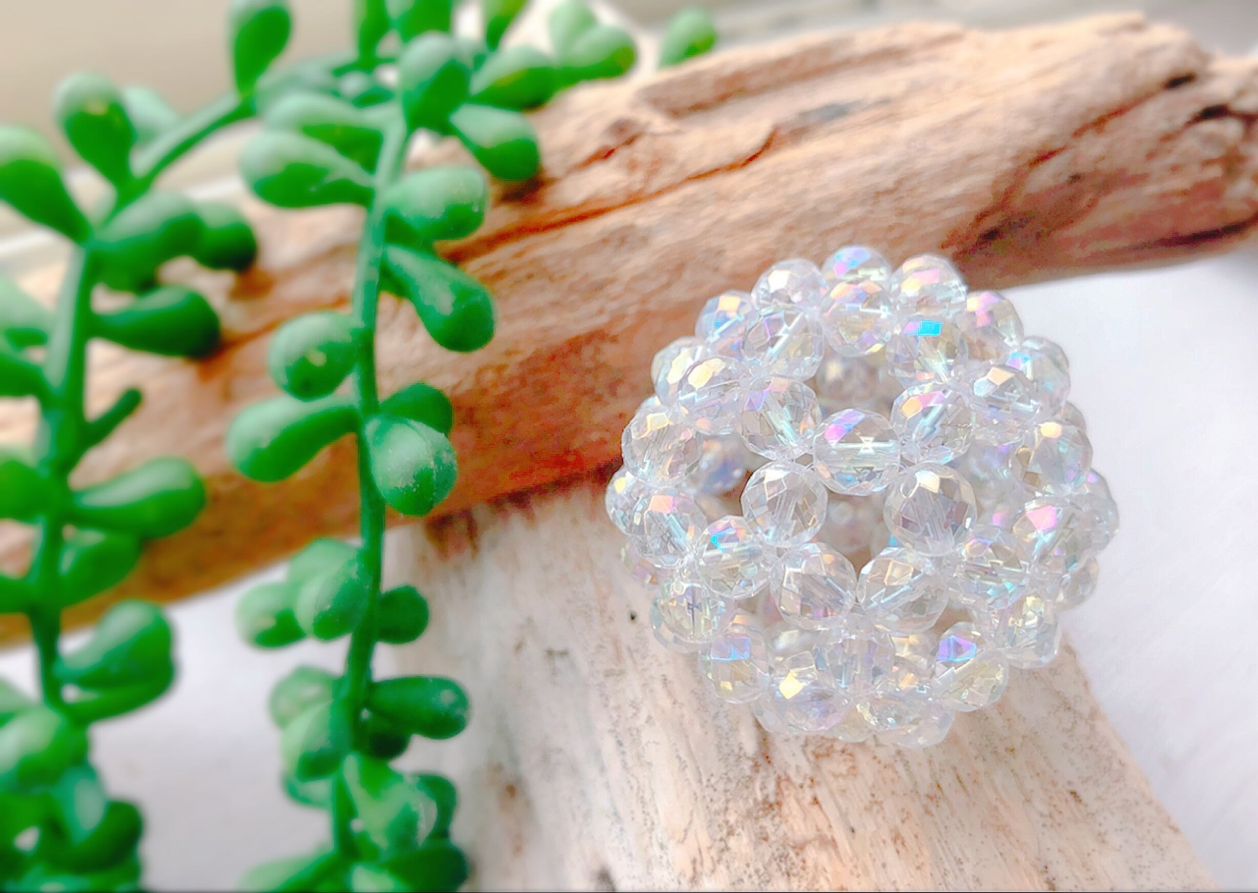 ローズクオーツ】神聖幾何学フラーレン オブジェ 直径4.5cm