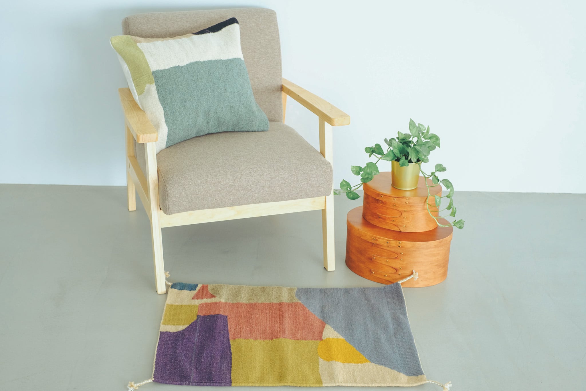 Zapoteco Tapete 50cm×70cm made in Mexico