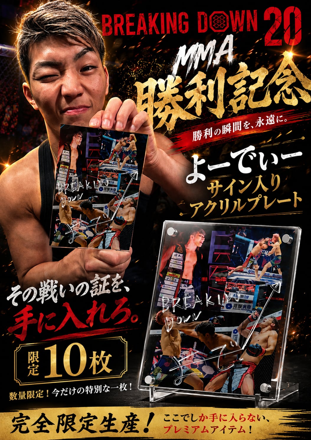 よーでぃーサイン入りプレート 2Lサイズ