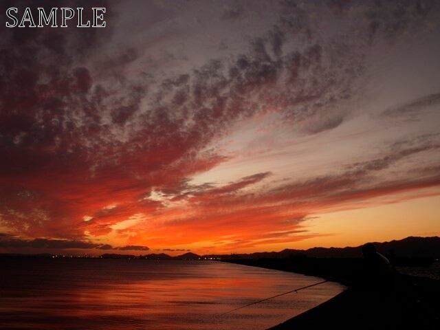 武庫川一文字　夕景　JPEG (4)