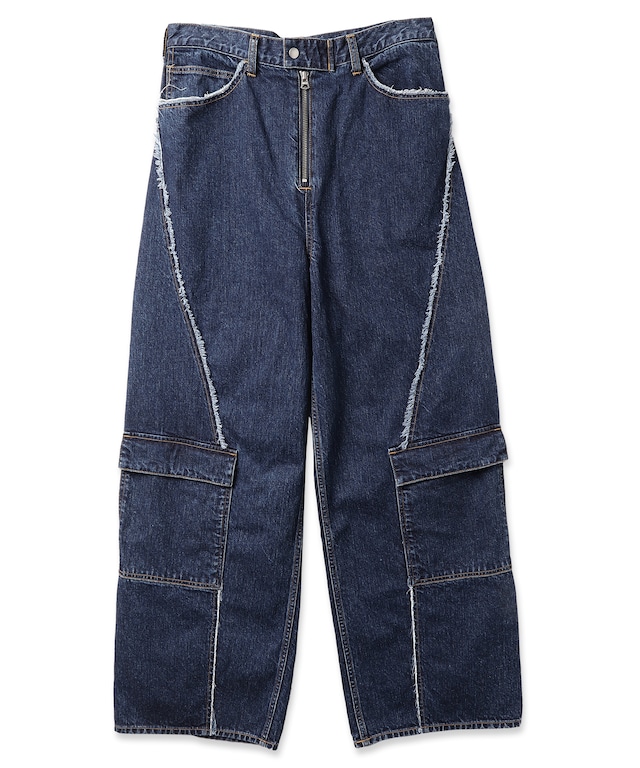 【LAST1】  SWITCHING CARGO DENIM PANTS(IND)