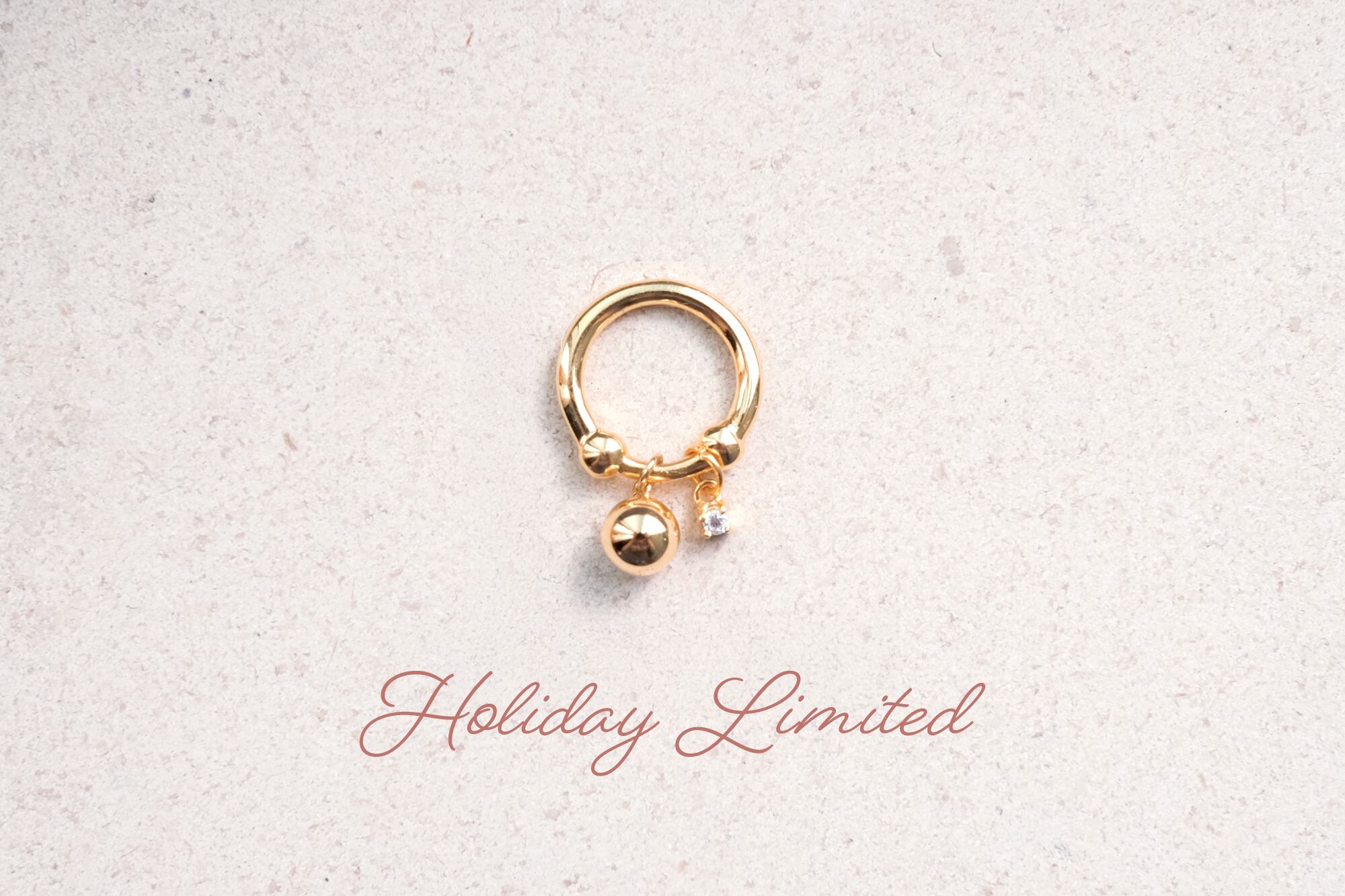 baby ring - suzu  (K18 gold,Platinum)