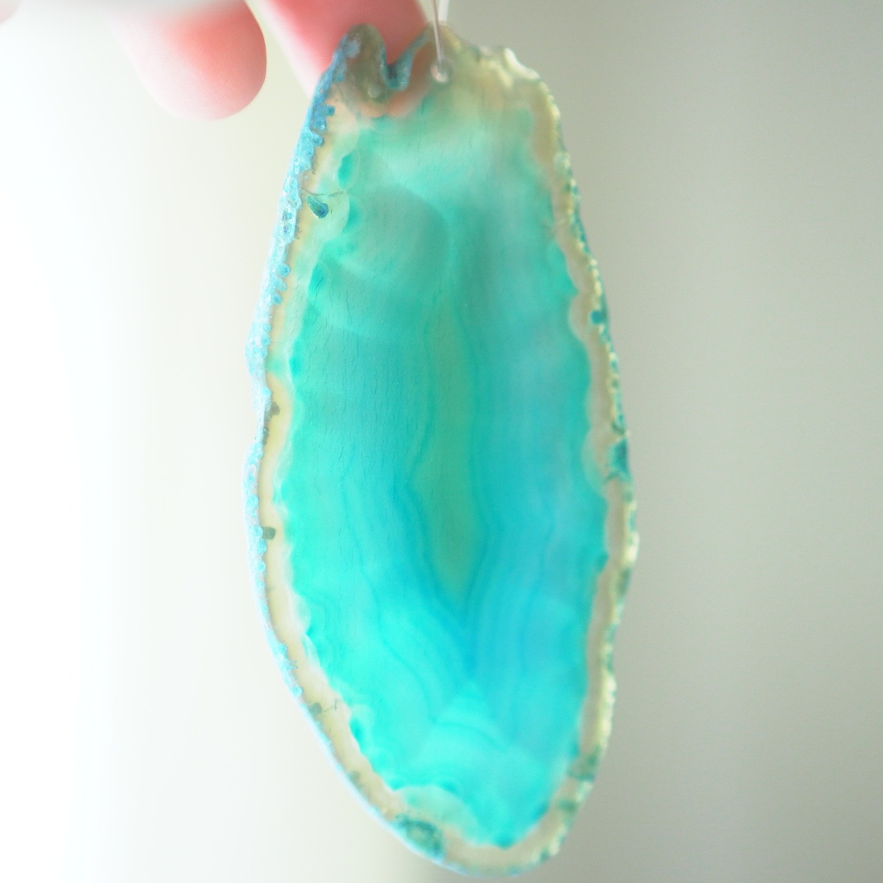 Clear Soda 04 - アゲートヒーリングチャイム / Agate Sun Catcher Wind Chime 923