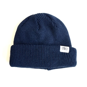 EASE LOGO BEANIE - NAVY