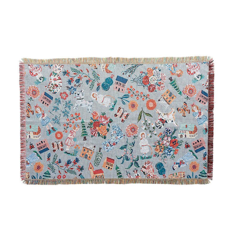 ナタリーレテ タペストリーラグ House NathalieLete(ナタリーレテ)Tapestry rug House ラグ 大判 | kobito de