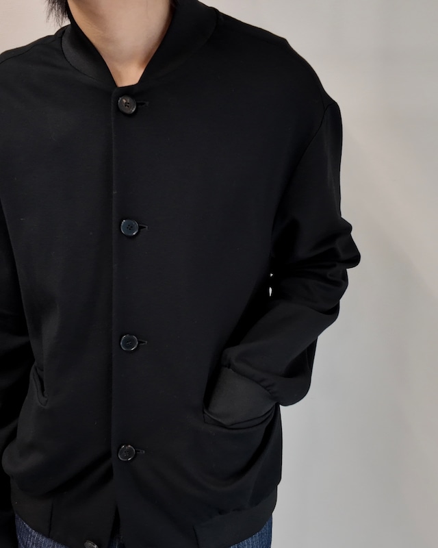 【McQ】button up versity jacket