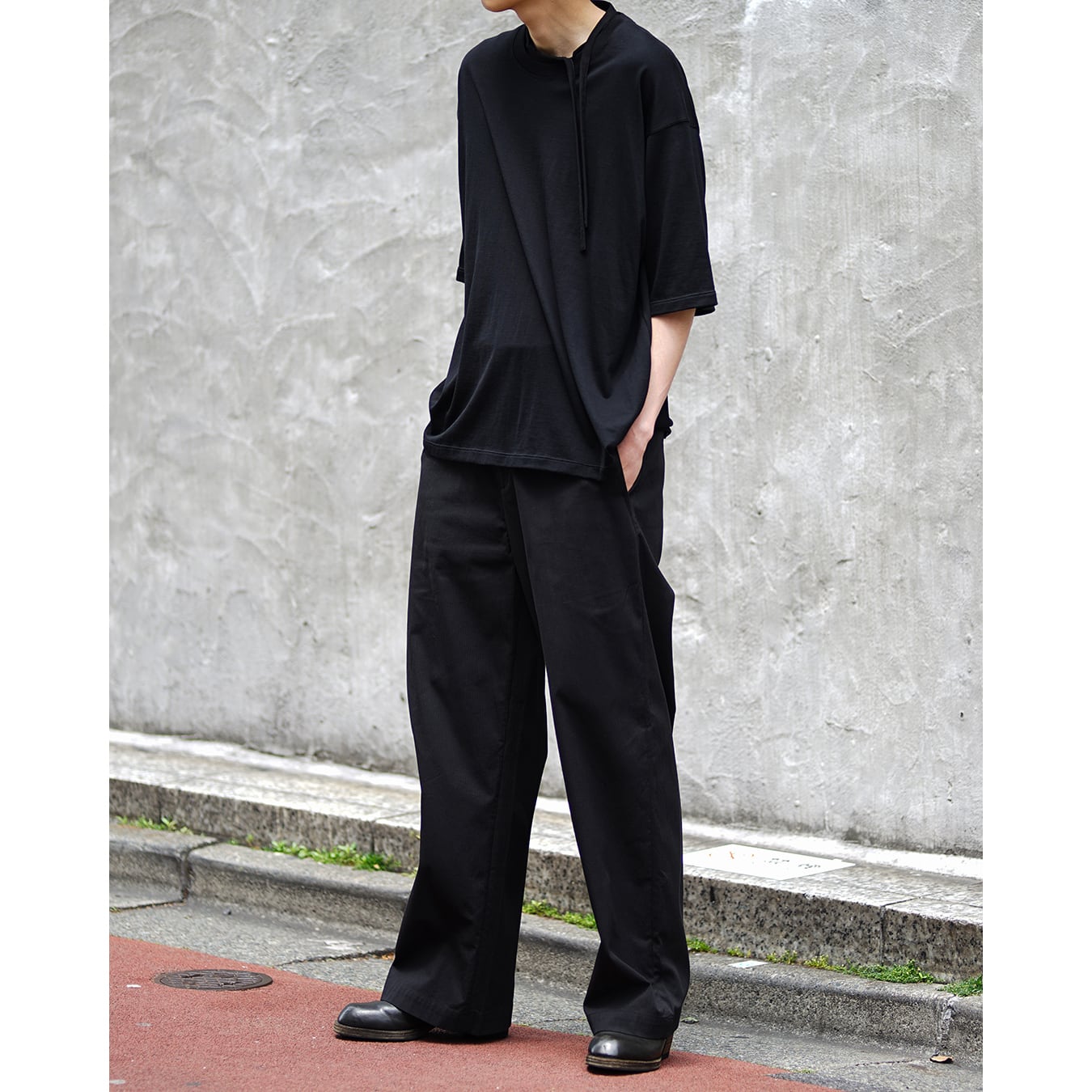 Professor.E ](プロフェッサーイー) 26SS-PE-TRL-02 Embroidered Pants