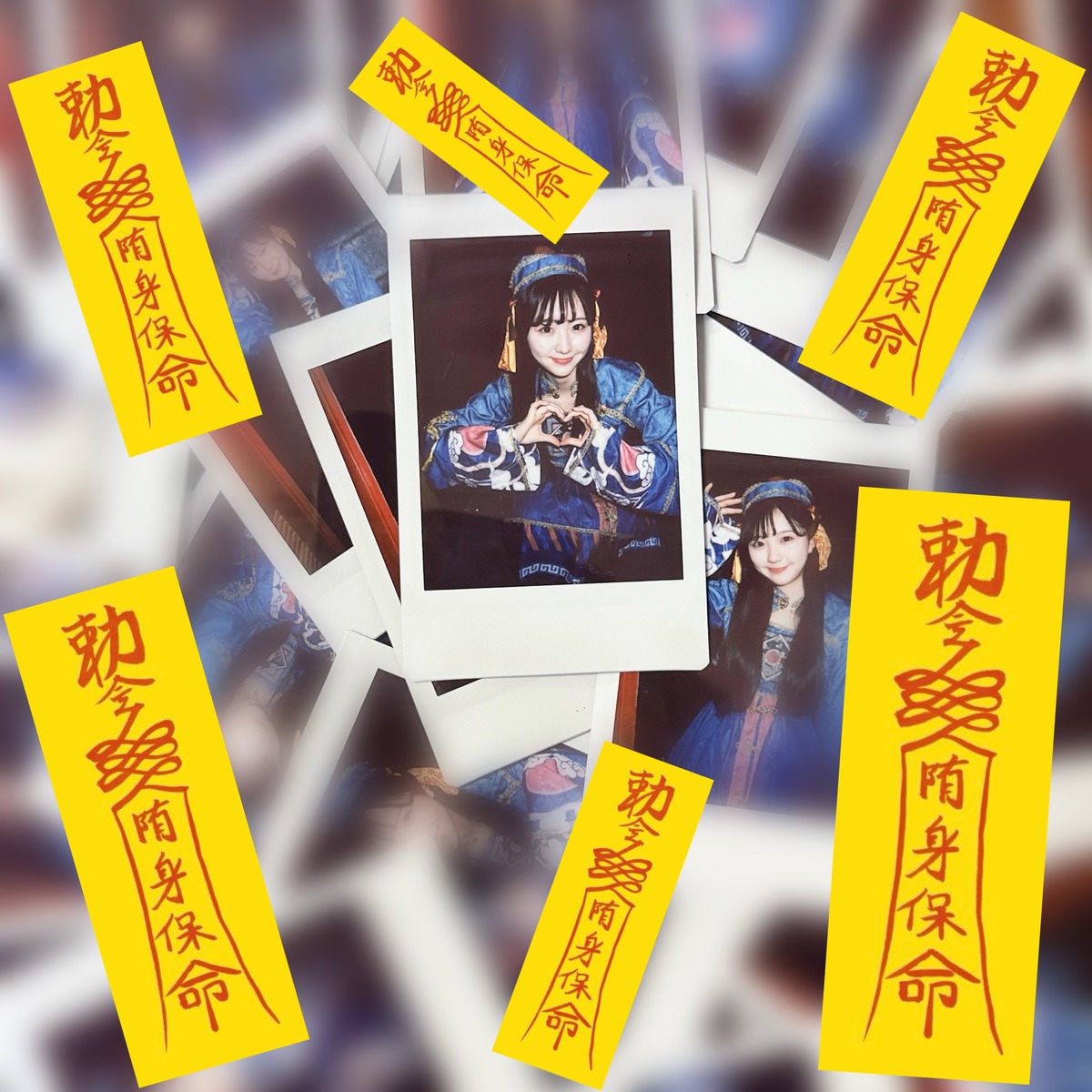 きょん様ご依頼品 えなこちゃん着用》コスプレ ハロウィン 狐 キョンシー ダスティ