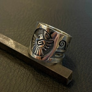 ルシオンコインバ(LucionKoinva) イーグルモチーフリング 18号