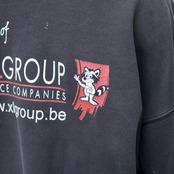 fox print fade peinted sweat