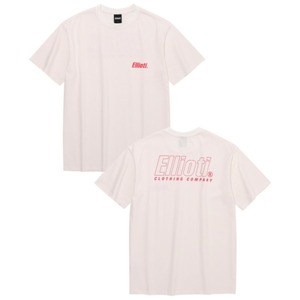 [Ellioti] Signature Logo T-shirt_White 正規品 韓国ブランド 韓国代行 韓国ファッション 韓国通販 Tシャツ