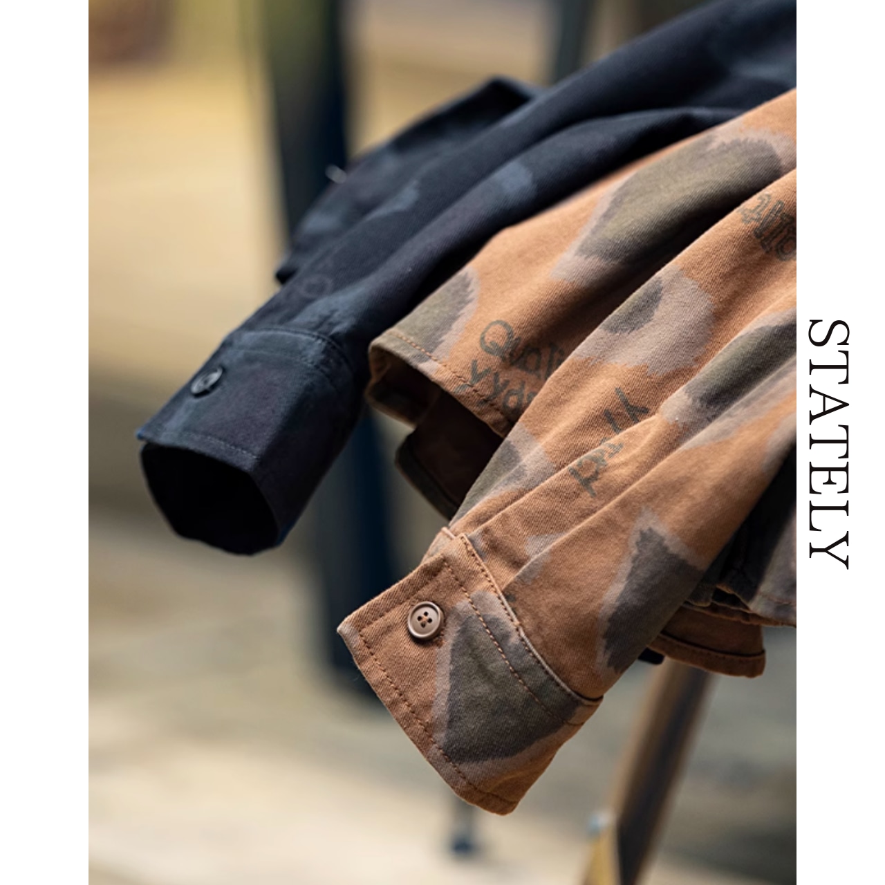 ハートグラフィック パターンシャツ/2color_T120・画像9