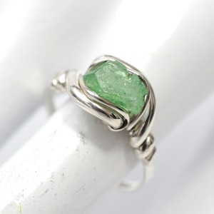【リング】ツァボライトガーネット01【SV940】