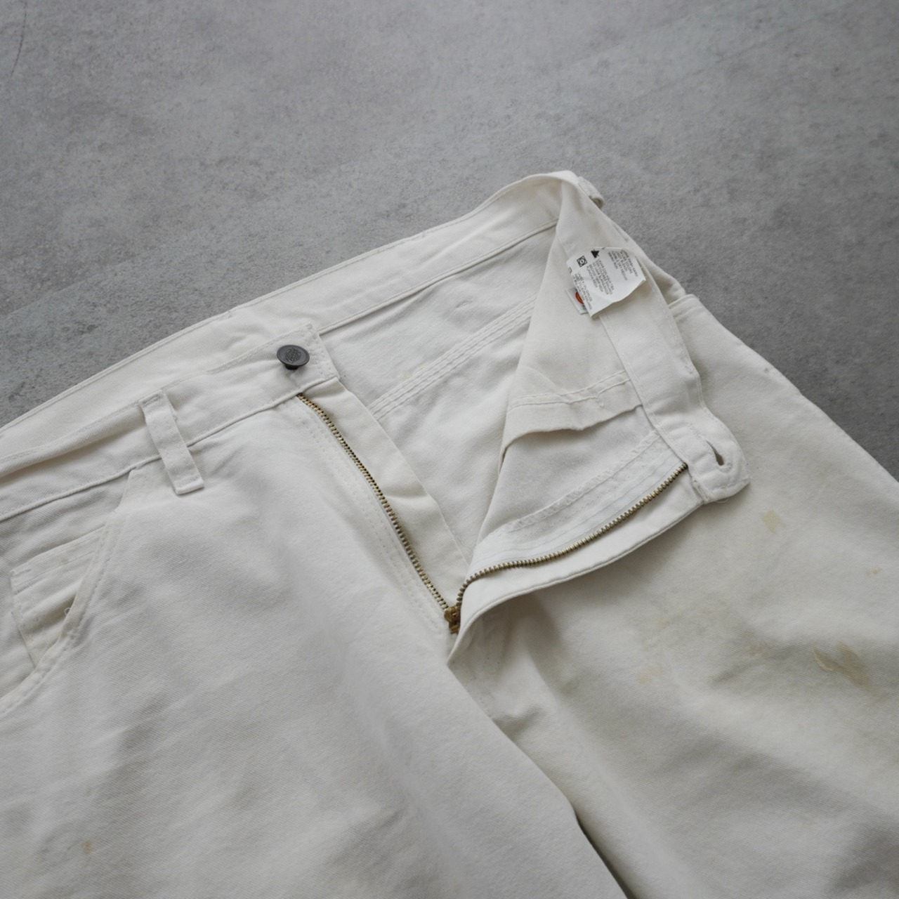 Dickies Sherwin-Williams white painter pants [W31.5L29相当] 古着 - 5