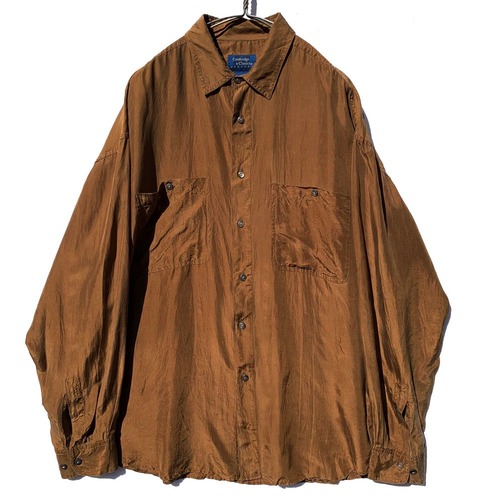 Vintage Big Silhouette Silk Shirts [1980s] Vintage Silk Shirts