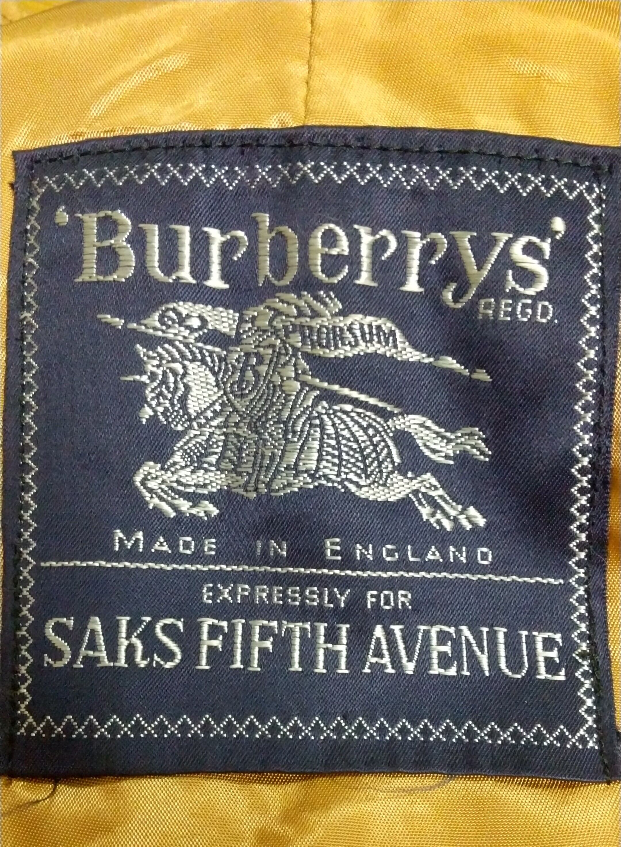 バーバリー burberry ライニング ベージュ キャメル混 | Aristocratic 