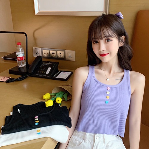 ✞ サマースリムシャツブラウスカラーボタンラウンドネック半袖スリーブキャミソール ショート ハーフスリーブ 夏物 ✞ゴスロリ SM ミリ 甘ロリ クラロリ 和ロリ エレガント 黒ロリ 姫ロリ 華ロリ BB-BB2293717