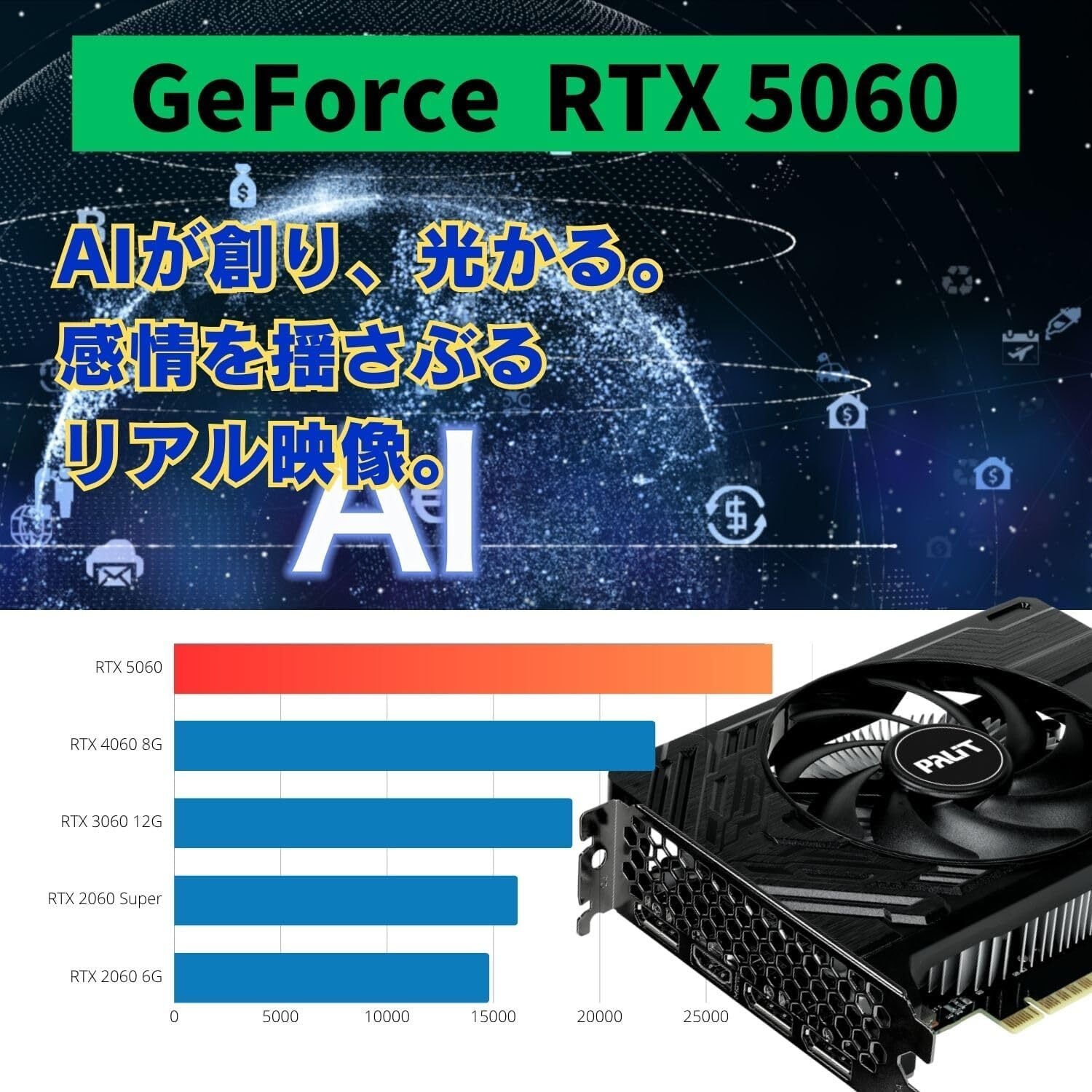 お取引者決定】ゲーミングPC (12100F/RTX2060/32GB/1TB/office付)