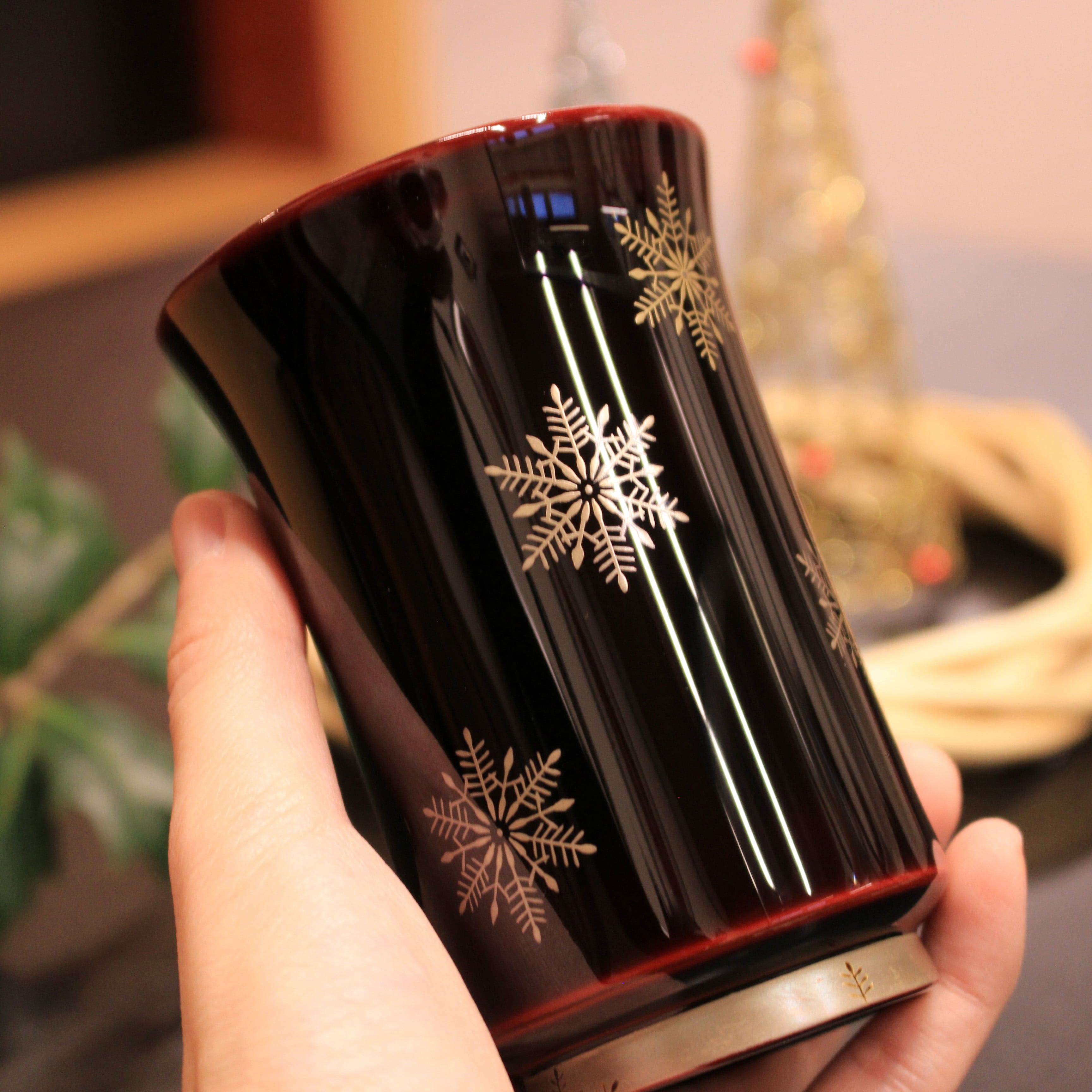 輪島塗　器 未使用品 輪島塗 ぐい呑み | 楚々 | 溜 | 田谷漆器店