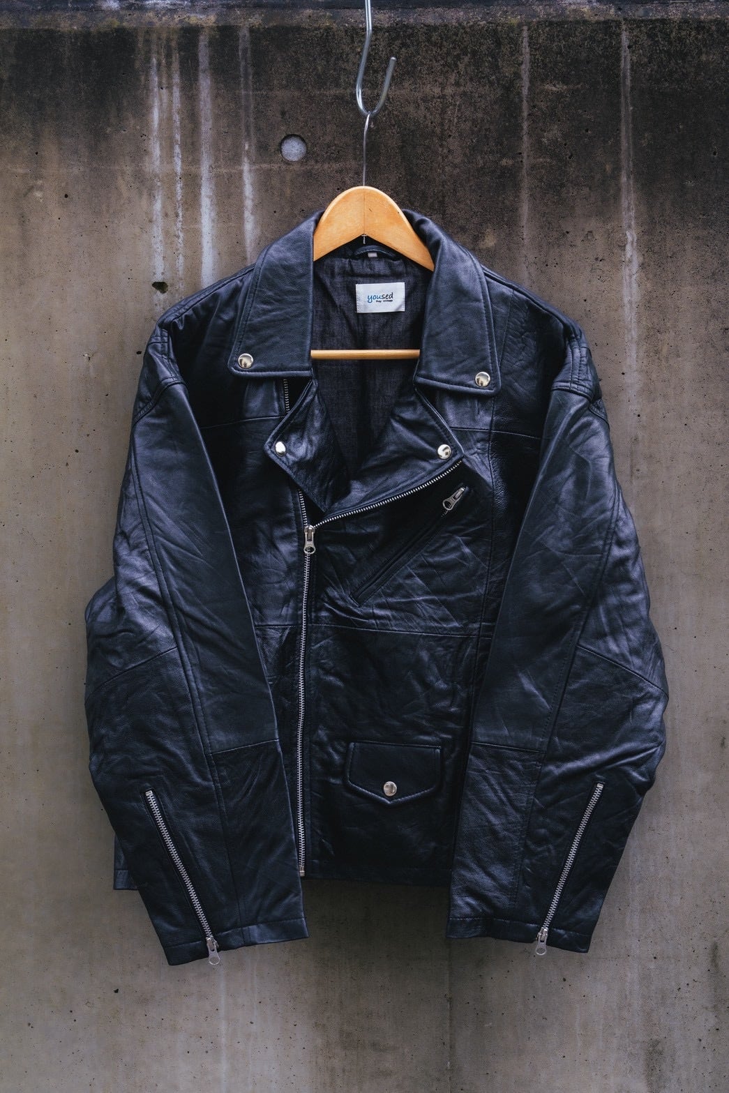 REMAKE LEATHER URBAN RIDERS JKT | yoused