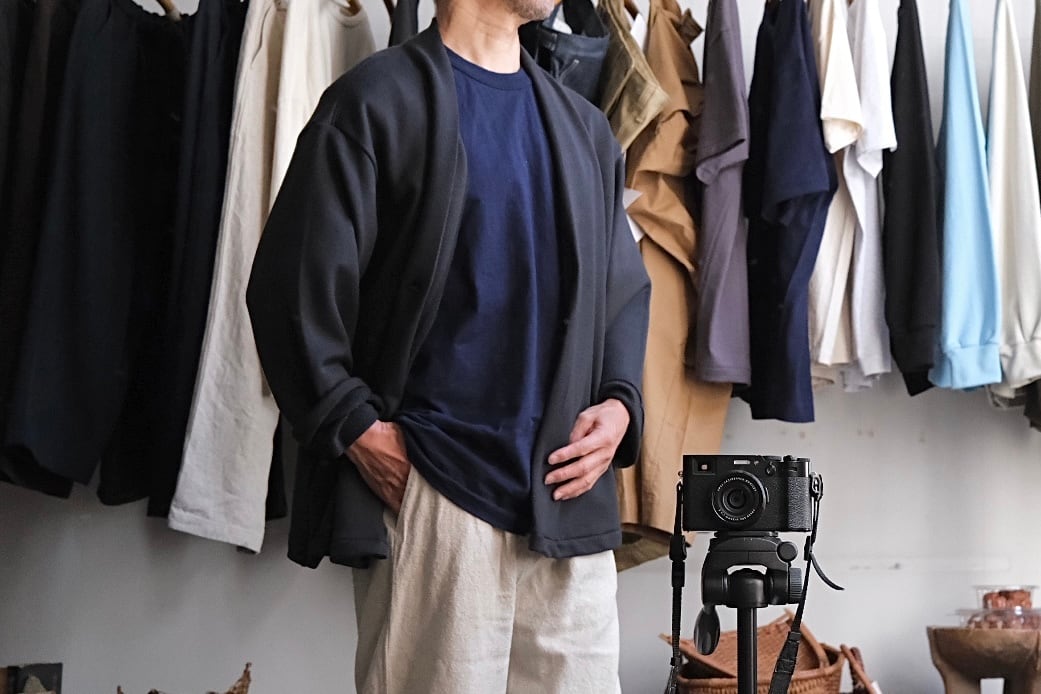 MITTAN ( ミタン / ミッタン ) スーパー120'sウール裏毛カーディガン T